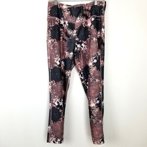 Jockey Floral Leggings, sz L